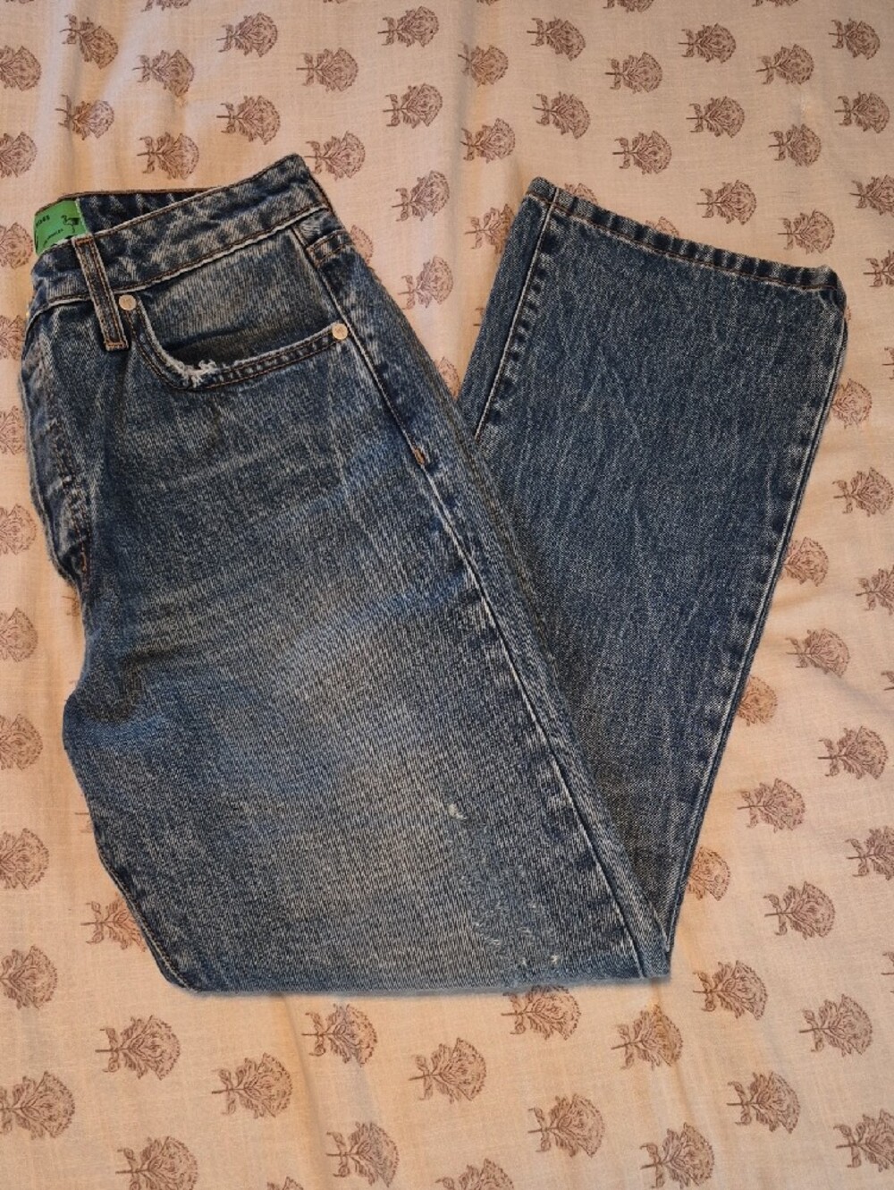 SR Vs Sandrine Rose Straight leg Distressed Women's Denim Jeans The virgin label